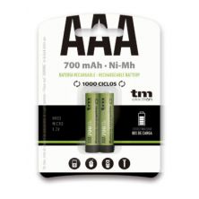 PILAS RECARGABLES PACK2 AAA 700MAH