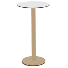 MESA RONDA LAMINADO 110 ALTO FIJA 70CM