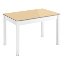 MESA GENOVA CRISTAL 110X70 FIJA