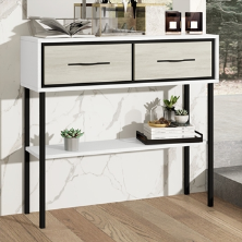 CONSOLA REF. 302 BLANCO SUPER/ MARMOL