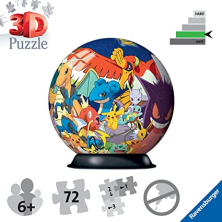 PUZZLE BALL 3D POKEMON 11785