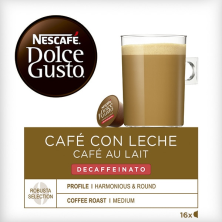 CAPSULAS CAFE AU LAIT DESCAFEINADO NESCAFE DOLCE G