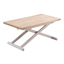 MESA CENTRO ELEVABLE Y EXTENSIBLE NATURAL
