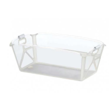 CUBETA PLEGABLE OASIS WHITE