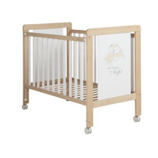 CUNA HAPPY WATERWOOD/BLANCO 120X60 BABYBACTER