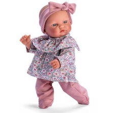 GORDI CAMISA FLORES POLAINA Y DIADEMA ROSA