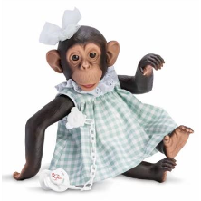 LOLA LA CHIMPANCE VDO CUADROS VERDE LAZO TUL CABEZA