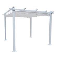PERGOLA 214 ALUMINIO BLANCO CON TOLDO