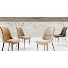 SILLA BEA REF.601.673 AFRICA A5 CREMA; PATA PIEDRA