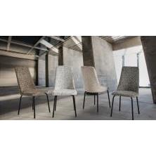 SILLA LAIA A/GRAFITO G-4 P22/NEGRO