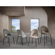 SILLA RAKEL A/BEIGE G-2 P22/NEGRO