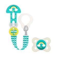 BROCHE CHUPETE CLIP IT & CHUPETE ORIGINAL 0+ SILICONA UNISEX