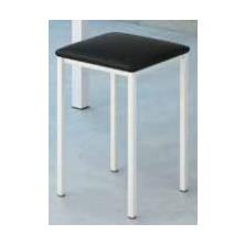 TABURETE NIMES BLANCO TAPIZADO