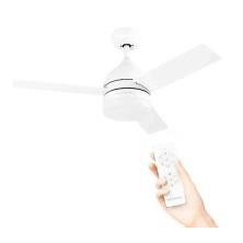 VENTILADOR TECHO SKYECO42 GRUNKEL BLANCO/MADERA