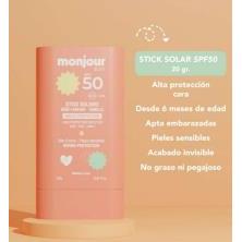 STICK SOLAR MONJOUR SPF50 - 20 GRAMOS