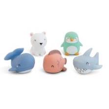 SET DE 5 JUGUETES DE BAÑO "POLARIS"