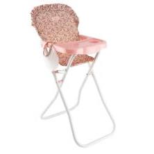 TRONA CON BANDEJA Y BABERO MARTINA