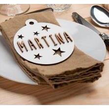 BOLA DE NAVIDAD BLANCA