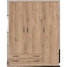 ARMARIO 3/P + 2/C DAKOTA ROBLE
