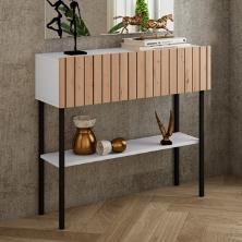 CONSOLA REF. 320 ROBLE AMAZONIA/ BLANCO