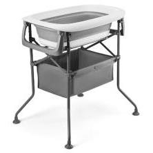 BAÑERA CON CAMBIADOR BUBBLY GREY KINDERKRAFT