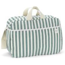 BOLSO MATERNIDAD GREEN STRIPE