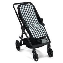COLCHONETA PASEO VICHY NEGRO