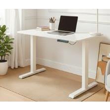 MESA ESTUDIO MOTORIZADA 120X60CM BLANCO