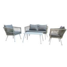 CONJUNTO JARDIN MOD. TIRRENO GRIS/ RATTAN