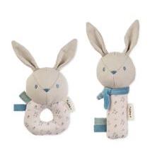 SET DE SONAJEROS "COTTON BUNNIES" DUSTY BLUE