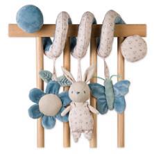 ESPIRAL CON SONAJEROS "COTTON BUNNIES" DUSTY BLUE