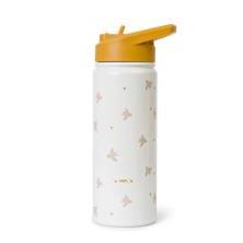 BOTELLA TERMICA CON PAJITA 500 ML. "FLY FREE"