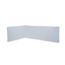 PROTECTOR CUNA NO DESENFUNDABLE LISO AZUL