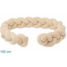 B/CART. TRENZA DECORATIVA 150X14X10CM BEIGE