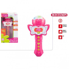 MICRO ELECTRONICO KARAOKE ROSA 46939