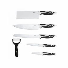 SET 6 CUCHILLOS SWISS BLANCO